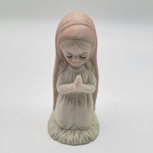 LEFTON Christopher Collection Away in a Manger Mary Praying Figurine VTG